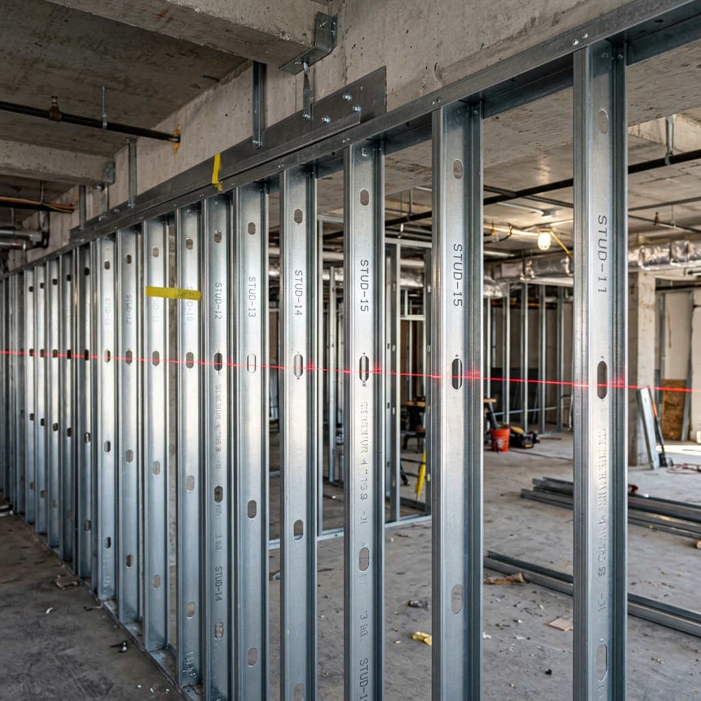 Skyline steel framing progress
